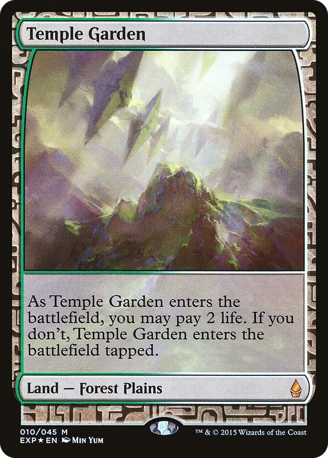 Temple Garden #10 M - Zendikar Expeditions Pokemon card