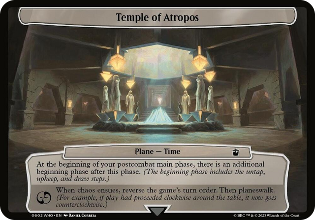 0602 Temple of Atropos T Planechase: Universes Beyond: Doctor Who