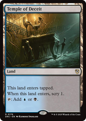 0176 Temple of Deceit R Commander: Aetherdrift
