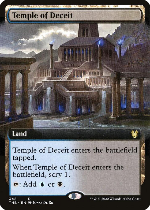 0348 Temple of Deceit (Extended Art) R Theros Beyond Death