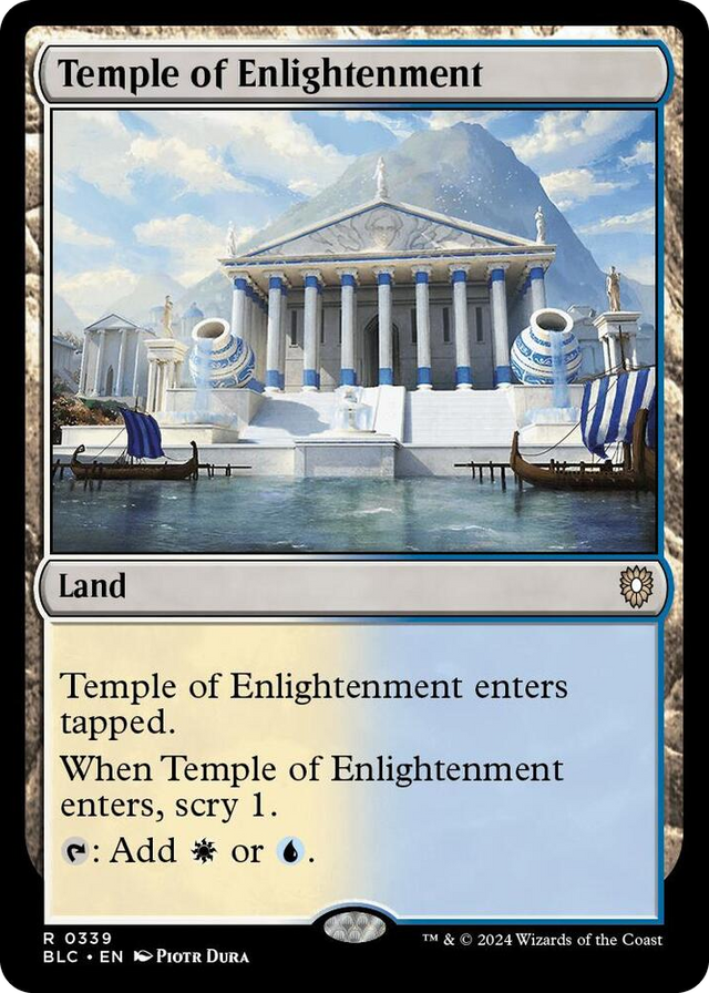 0339 Temple of Enlightenment R Commander: Bloomburrow