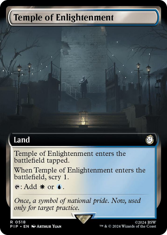 0518 Temple of Enlightenment (Extended Art) R Universes Beyond: Fallout