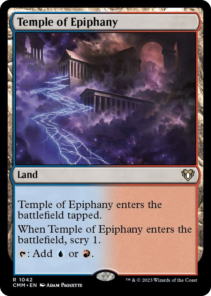 1042 Temple of Epiphany R Commander Masters