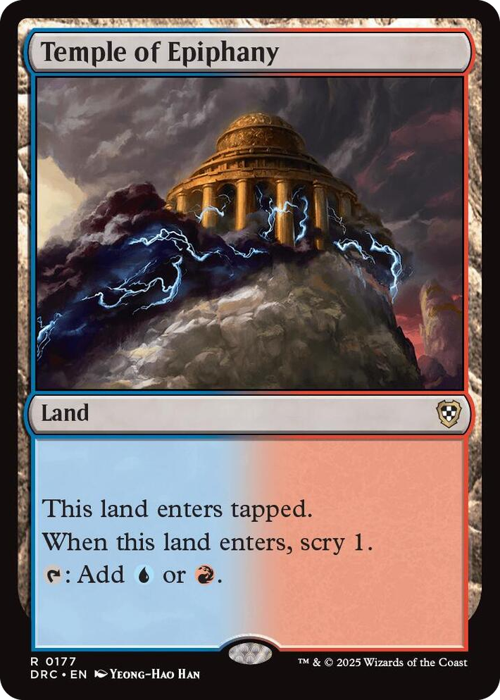 0177 Temple of Epiphany R Commander: Aetherdrift
