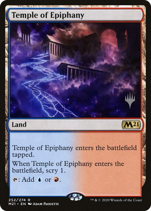0252 Temple of Epiphany R Promo Pack: Core Set 2021