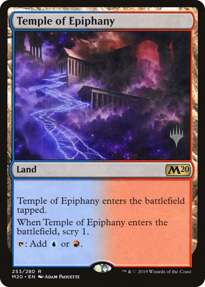 0253 Temple of Epiphany R Promo Pack: Core Set 2020