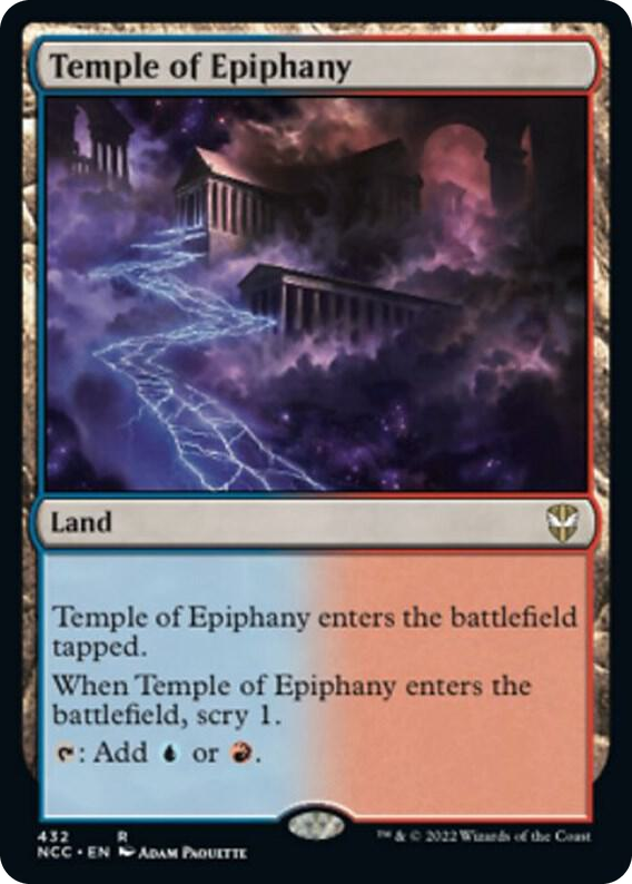 0432 Temple of Epiphany R Commander: Streets of New Capenna