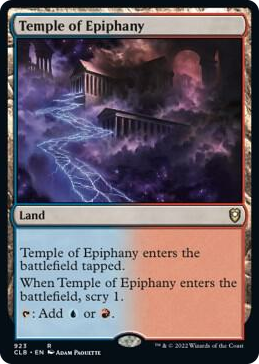 0923 Temple of Epiphany R Commander Legends: Battle for Baldur's Gate