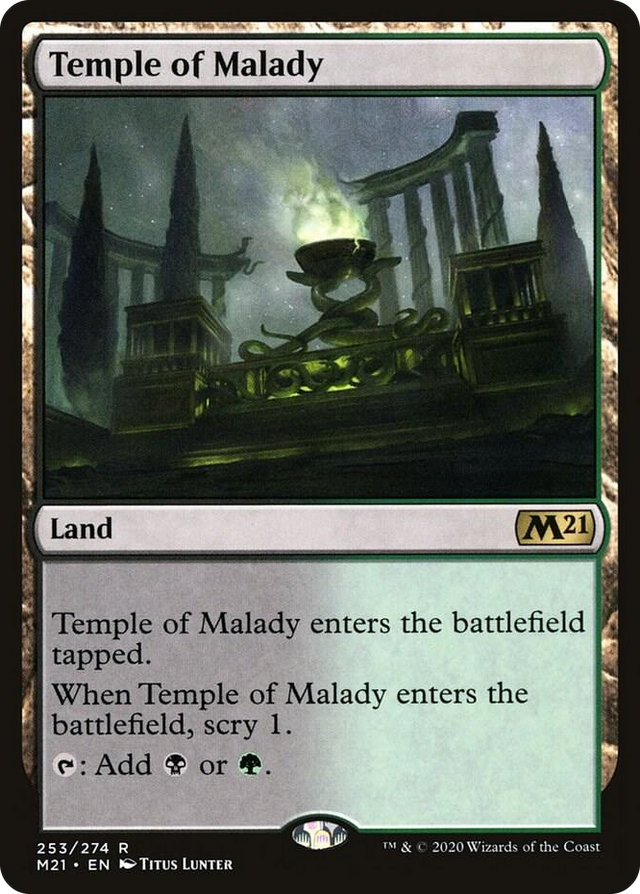 0253 Temple of Malady R Core Set 2021
