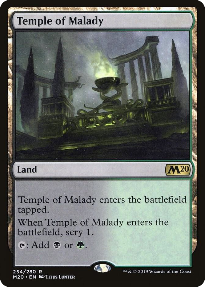 0254 Temple of Malady R Core Set 2020