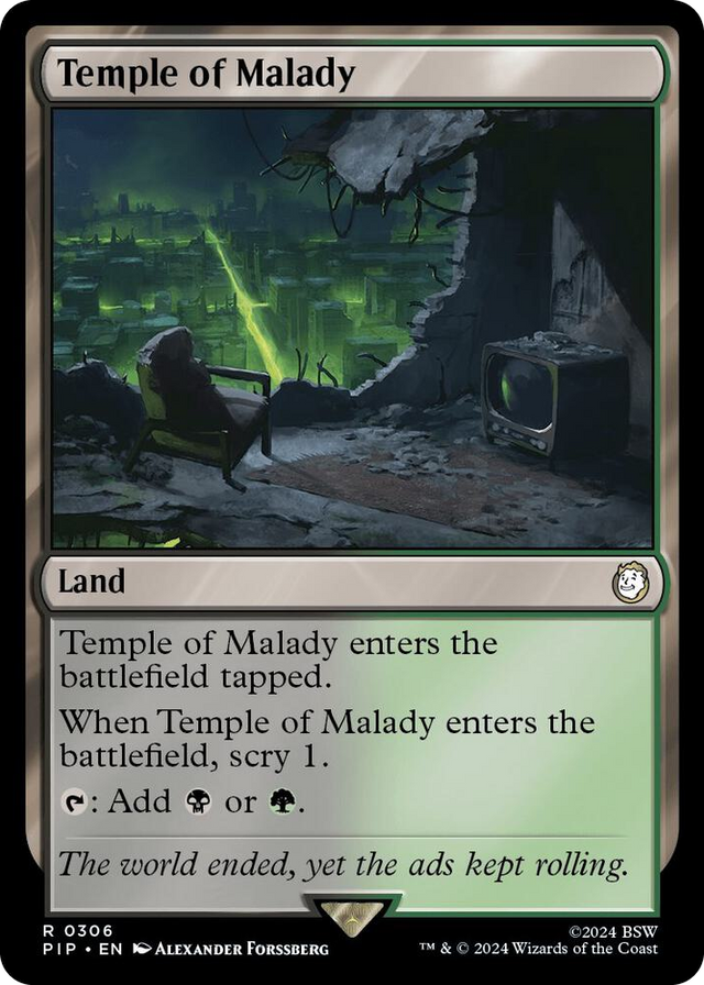 0306 Temple of Malady R Universes Beyond: Fallout