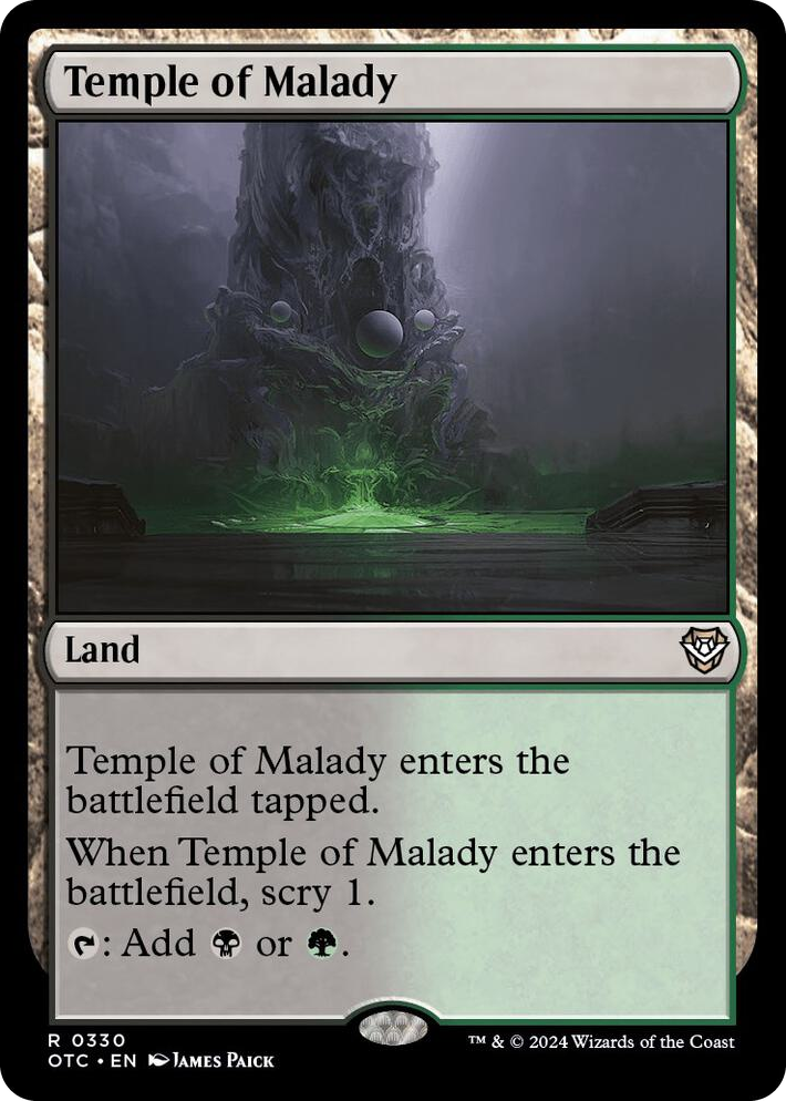0330 Temple of Malady R Commander: Outlaws of Thunder Junction