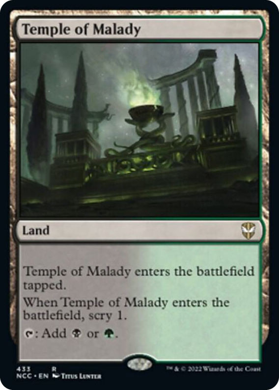 0433 Temple of Malady R Commander: Streets of New Capenna