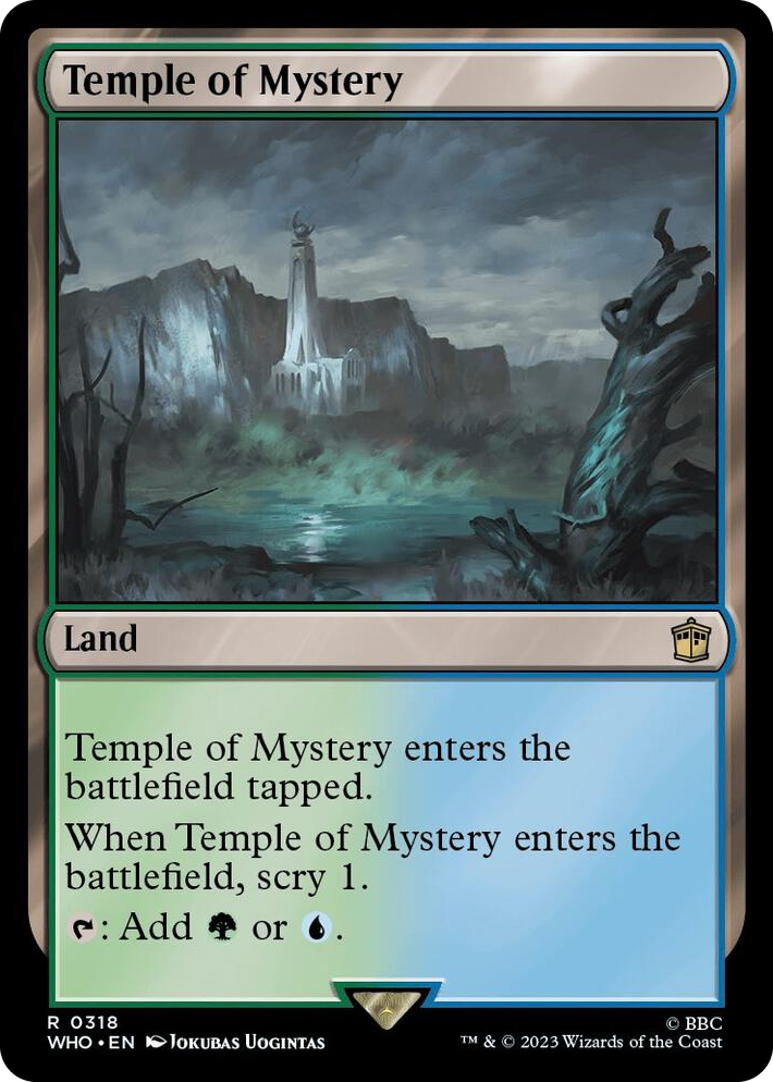 0318 Temple of Mystery R Universes Beyond: Doctor Who