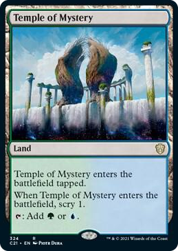 0324 Temple of Mystery R Commander 2021