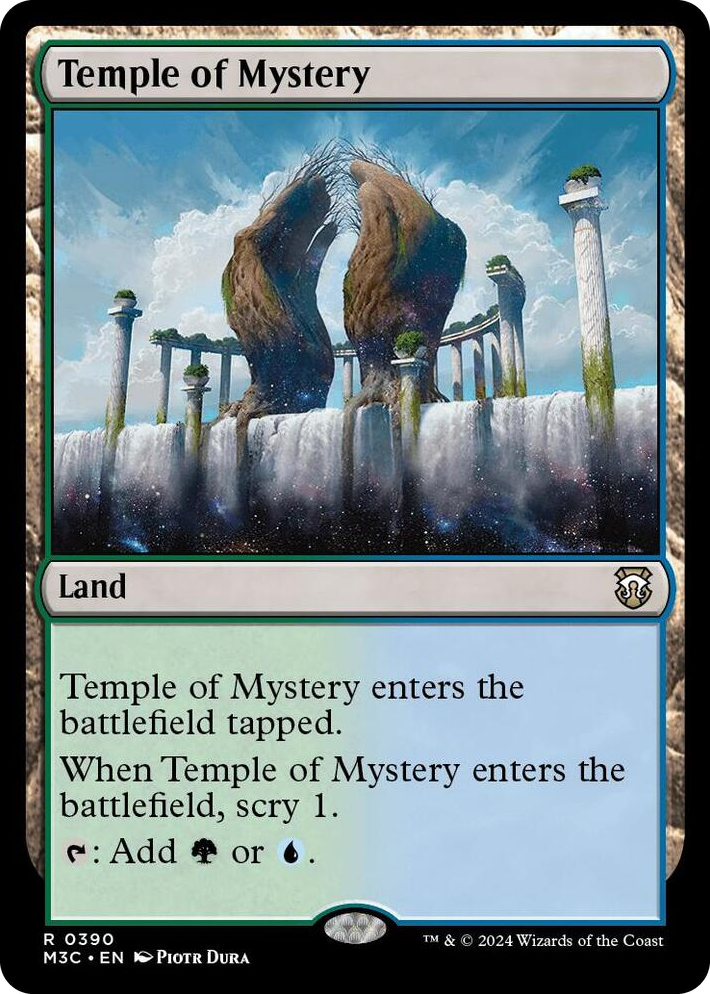 0390 Temple of Mystery R Commander: Modern Horizons 3