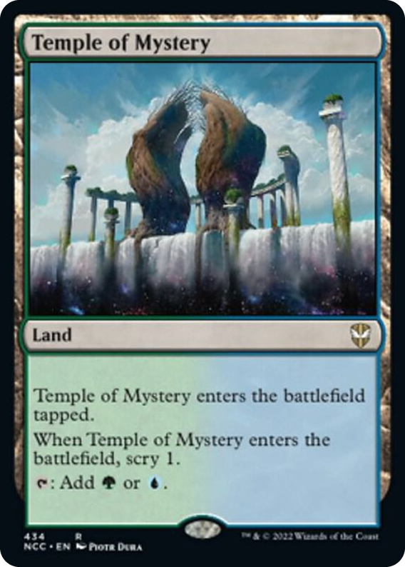 0434 Temple of Mystery R Commander: Streets of New Capenna