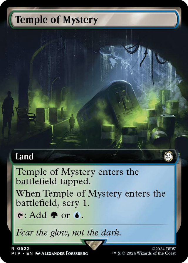 0522 Temple of Mystery (Extended Art) R Universes Beyond: Fallout