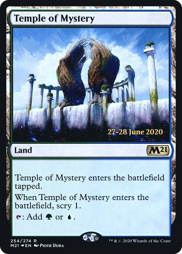 0254 Temple of Mystery (M21) R Prerelease Cards