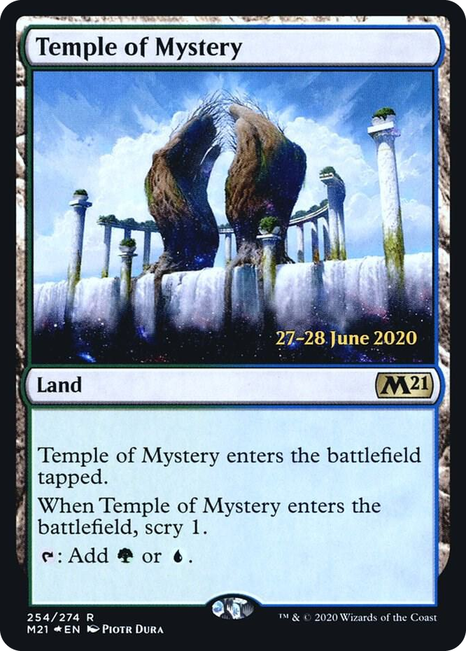 Temple of Mystery (M21) #254 R - Prerelease Cards Pokemon card