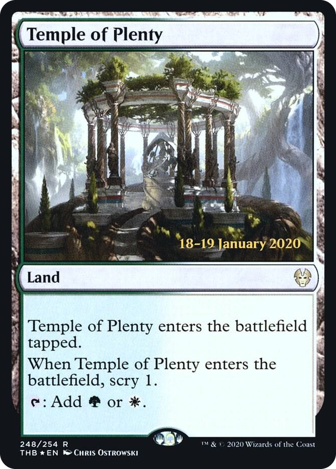 0248 Temple of Plenty R Prerelease Cards