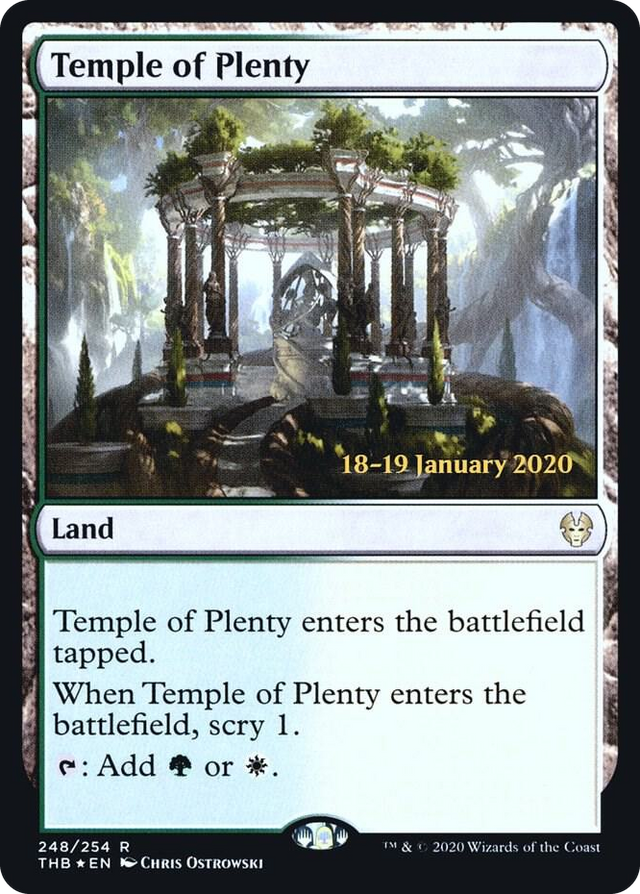 0248 Temple of Plenty R Prerelease Cards