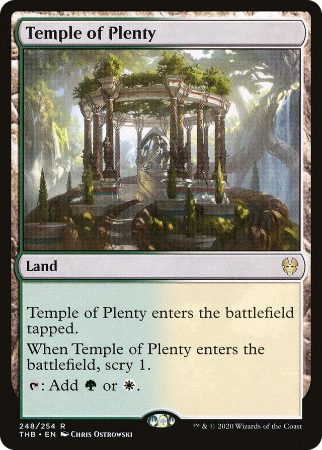 0248 Temple of Plenty R Theros Beyond Death