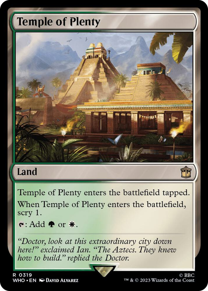 0319 Temple of Plenty R Universes Beyond: Doctor Who