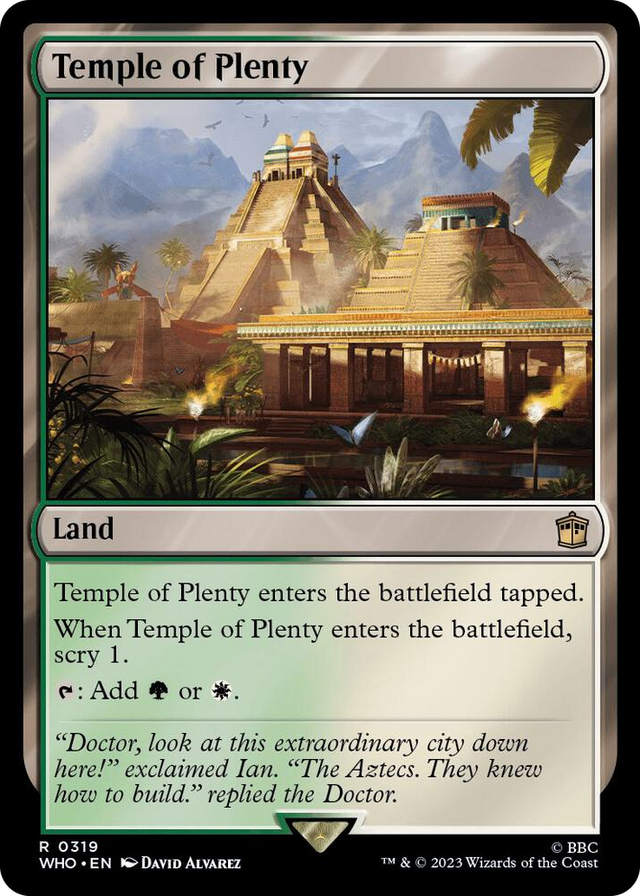 0319 Temple of Plenty R Universes Beyond: Doctor Who