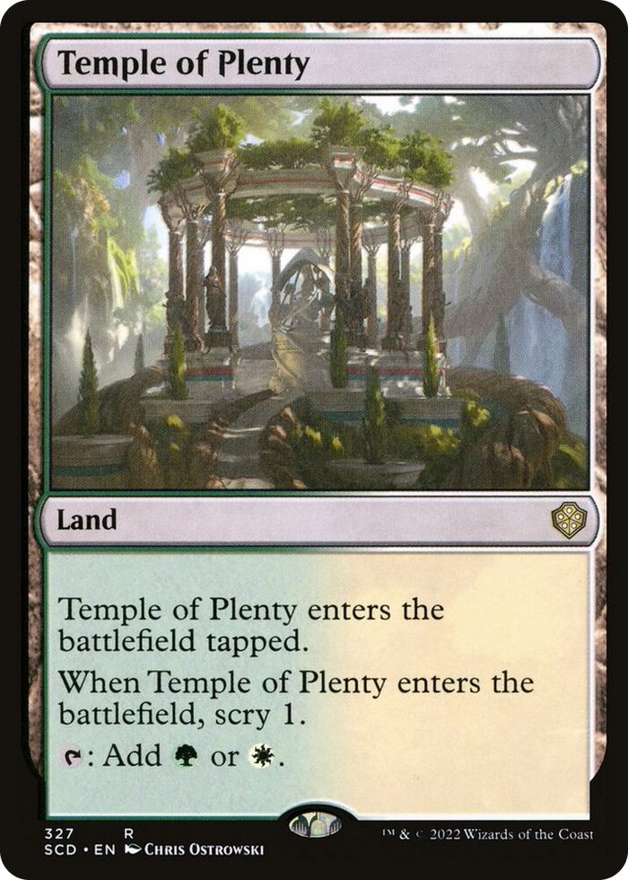 Temple of Plenty #327 R - Starter Commander Decks Pokemon card