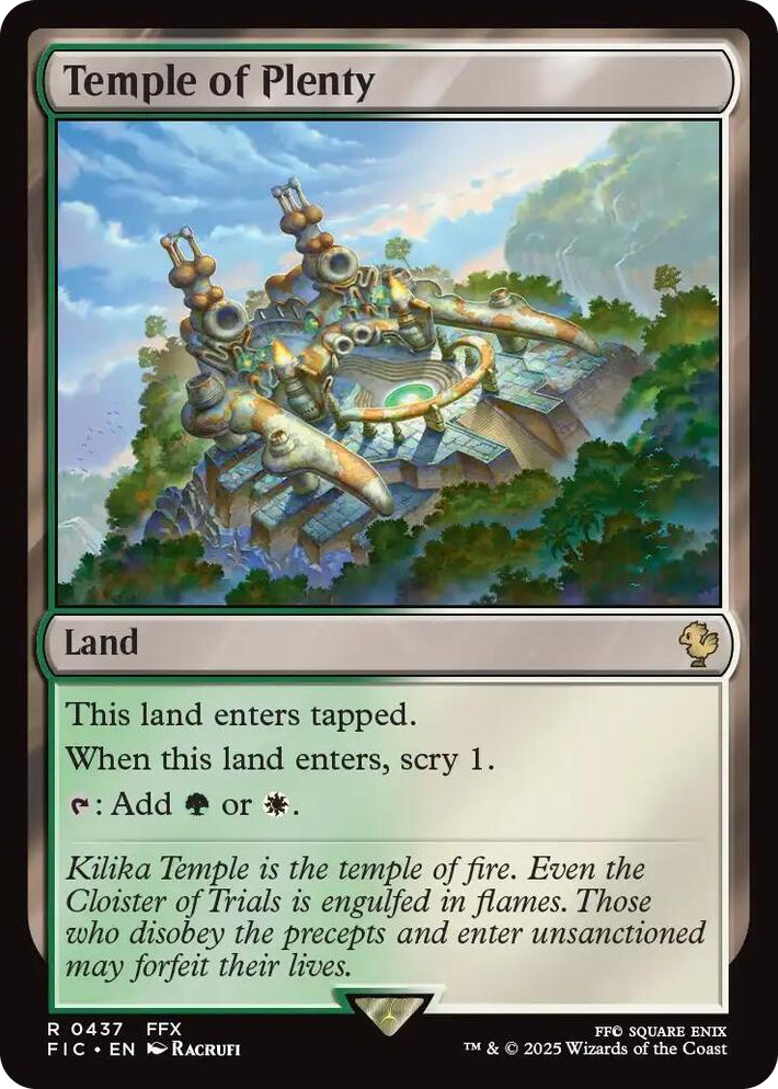 0437 Temple of Plenty R Commander: FINAL FANTASY