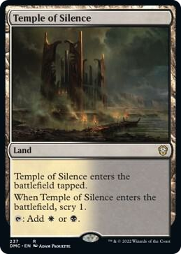 0237 Temple of Silence R Commander: Dominaria United
