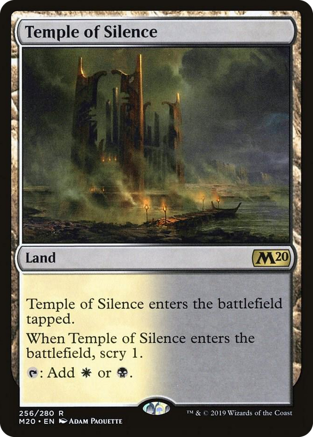 0256 Temple of Silence R Core Set 2020