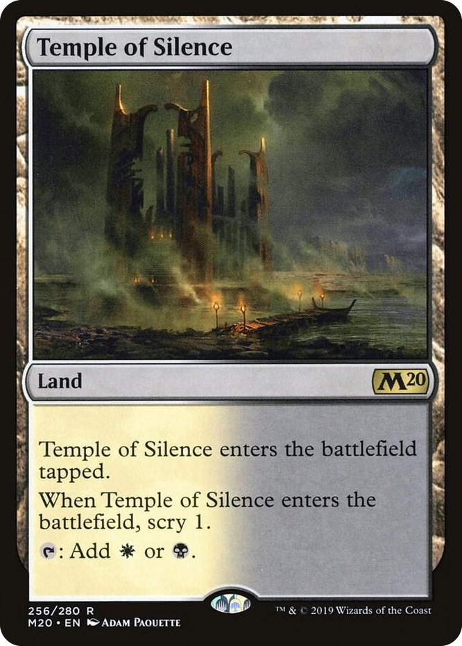 0256 Temple of Silence R Core Set 2020