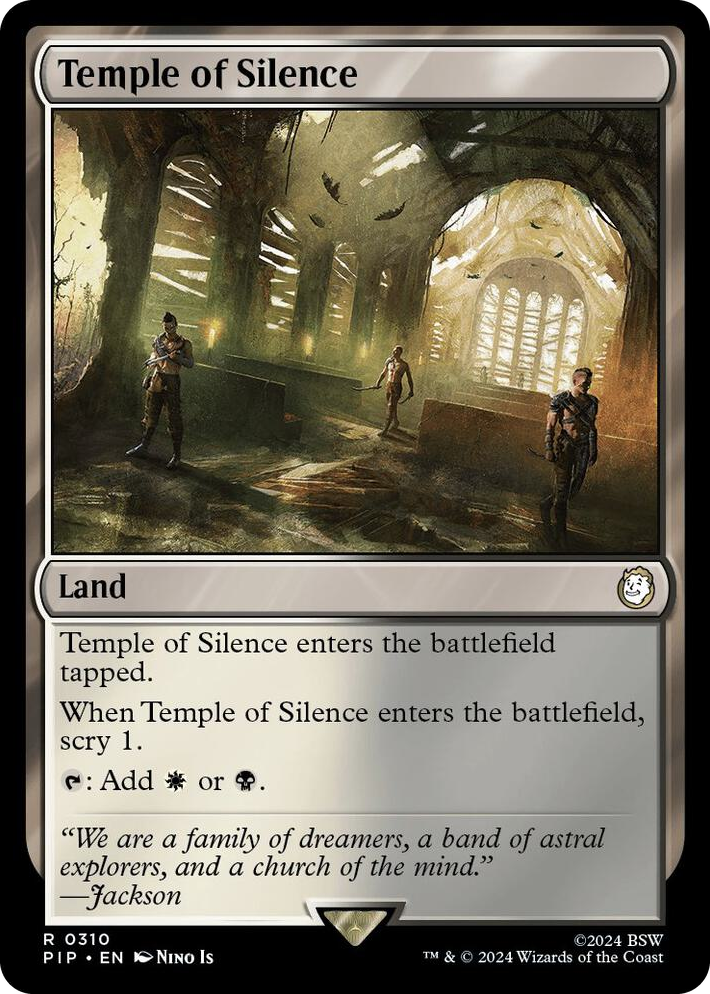 0310 Temple of Silence R Universes Beyond: Fallout