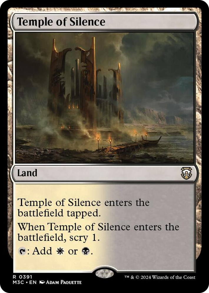 0391 Temple of Silence R Commander: Modern Horizons 3