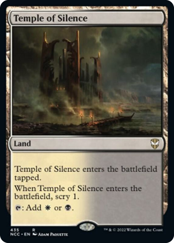0435 Temple of Silence R Commander: Streets of New Capenna