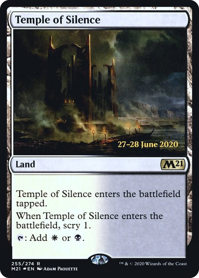 0255 Temple of Silence (M21) R Prerelease Cards