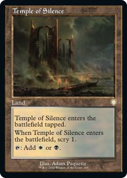 0209 Temple of Silence (Retro Frame) R Commander: The Brothers' War
