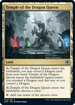 0260 Temple of the Dragon Queen U Adventures in the Forgotten Realms