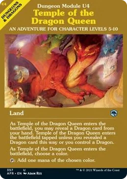 0357 Temple of the Dragon Queen (Dungeon Module) U Adventures in the Forgotten Realms