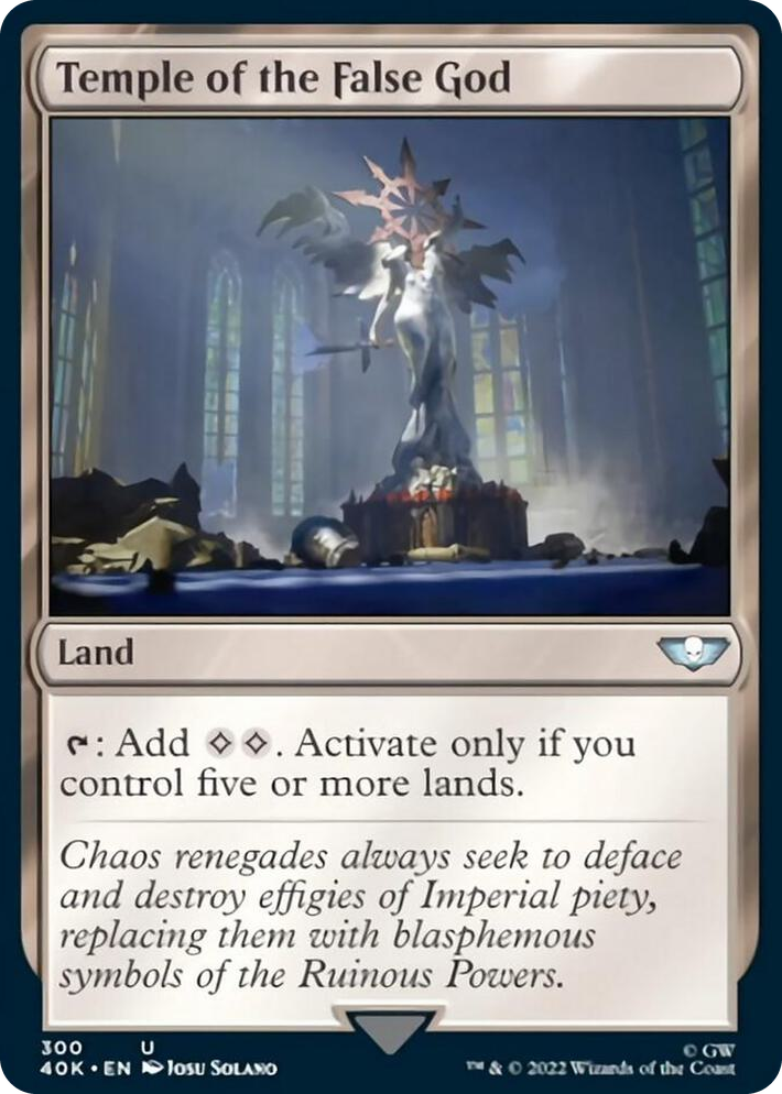 0300 Temple of the False God U Universes Beyond: Warhammer 40,000