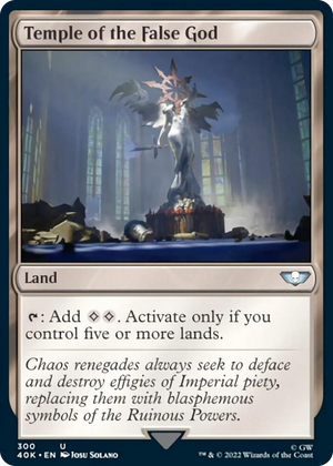 0300 Temple of the False God U Universes Beyond: Warhammer 40,000