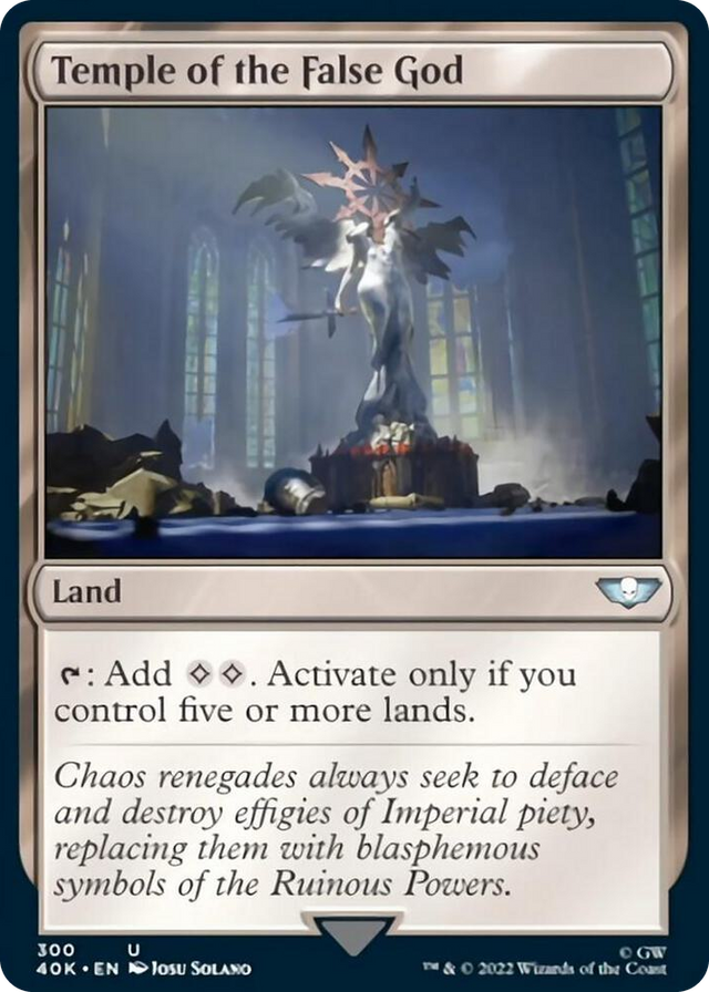0300 Temple of the False God U Universes Beyond: Warhammer 40,000