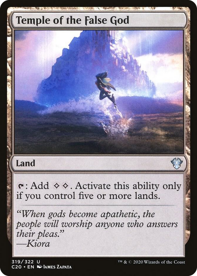 0319 Temple of the False God U Commander 2020