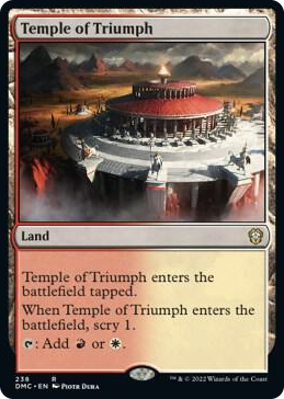 0238 Temple of Triumph R Commander: Dominaria United