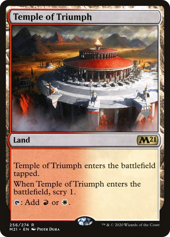 0256 Temple of Triumph R Promo Pack: Core Set 2021
