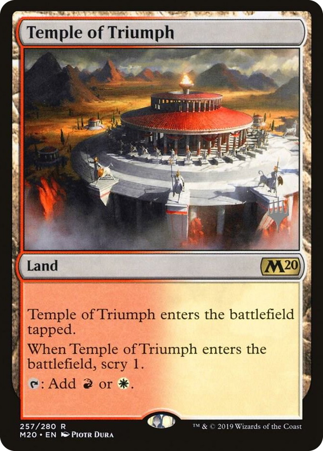 0257 Temple of Triumph R Promo Pack: Core Set 2020