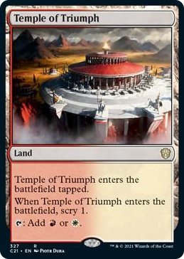 0327 Temple of Triumph R Commander 2021