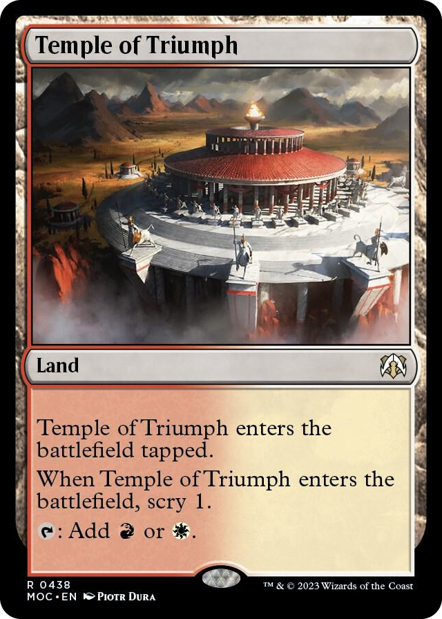 0438 Temple of Triumph R Commander: March of the Machine
